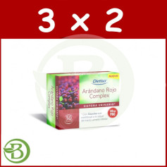 Pack 3x2 Arándano Rojo Complex 30 Cápsulas Dietisa