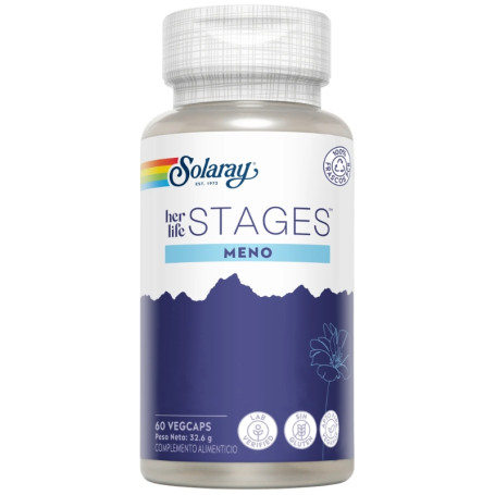 Meno Stages 60 Cápsulas Vegetais Solaray