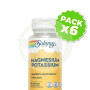 Pack 6x Magnesio y Potasio 60 Cápsulas Vegetales Solaray