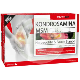 Kondrosamina MSM moderada 30 ampolas em dieta