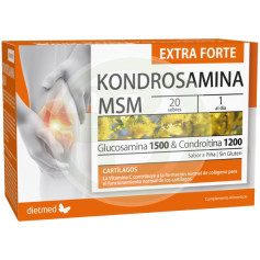 Kondrosamine MSM Flex 20 Sachês com Dieta