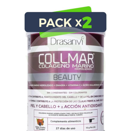 Pack 2x Collmar Beauty Sabor Frutos del Bosque 275G Drasanvi