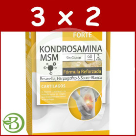 Pack 3x2 Kondrosamina Forte 60 Comprimidos Dietmed
