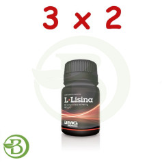 Embalagem 3x2 L-Lisina 60 Comprimidos MGDose