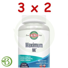 Pacote 3x2 Maximum Nk Cell 60 Kal Cápsulas