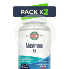 Pack 2x Máximo Nk Cell 60 cápsulas Kal