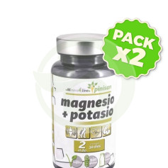 Pack 2x Magnésio + Potássio 60 Comp Pinisan