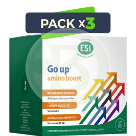 Pack 3x Go Up Amino Boost 30 Sobres Esi