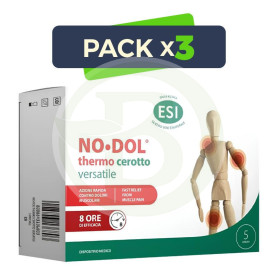 Pack 3x Nodol Parches Térmicos 5 Unidades Esi