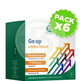 Pack 6x Go Up Amino Boost 30 Sobres Esi