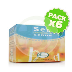 Pacote com 6 Infusões de Sene com 20 Filtros, Soria Natural