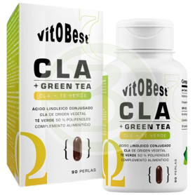 Cla + Green Tea 90 Perlas Vit.o.best