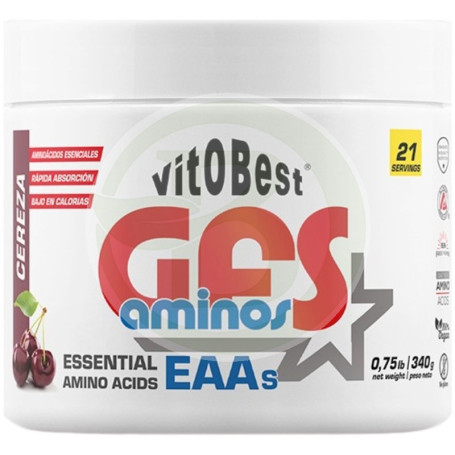 Gfs Aminos en Polvo Sabor Cereza 340G Vit.o.best