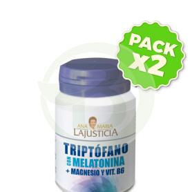 Pack 2x Triptófano con Melatonina 60 Comprimidos Ana Mª Lajusticia