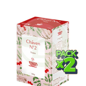 Pack 2x Té Nº2 Cháven 100G Dietmed
