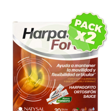 Pack 2x Harpasul Forte 20 Sticks Natysal