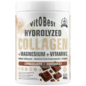 Hydrolyzed Collagen + Mg + Vit C Sabor Chocolate 450G Vit.o.best