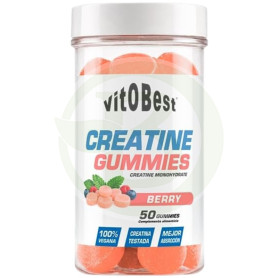 Creatine Gummies Sabor Frutos Rojos 50 Gominolas Vit.o.best