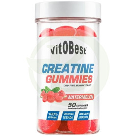 Creatine Gummies Sabor Sandía 50 Gominolas Vit.o.best