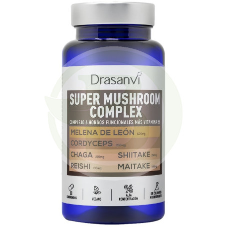 Super Mushroom Complex 60 Comprimidos Drasanvi
