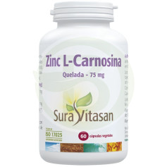 Zinc L-Carnosina 60 Cápsulas Sura Vitasan