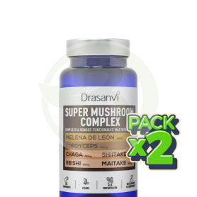 Pack 2x Super Mushroom Complex 60 Comprimidos Drasanvi
