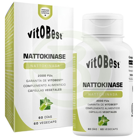 Nattokinase 60 Cápsulas Vegetales Vit.o.best