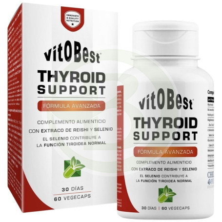 Thyroid Support 60 Cápsulas Vegetales Vit.o.best