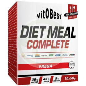 Diet Meal Complete Sabor Fresa 10 Sobres Vit.o.best