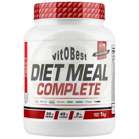 Diet Meal Complete Sabor Fresa 1Kg Vit.o.best