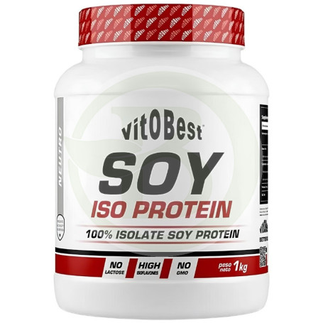 Soy Iso Protein Sabor Neutro 1Kg Vit.o.best