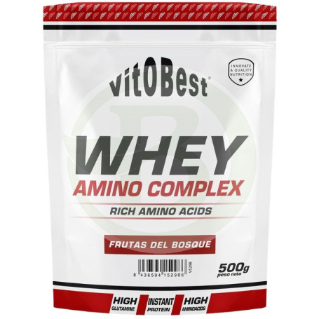 Whey Amino Complex Sabor Frutas del Bosque 500G Vit.o.best