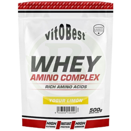 Whey Amino Complex Sabor Yogur De Limón 500G Vit.o.best