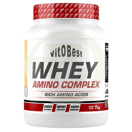 Whey Amino Complex Sabor Vainilla 1Kg Vit.o.best