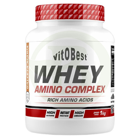 Whey Amino Complex Sabor Galleta María 1Kg Vit.o.best