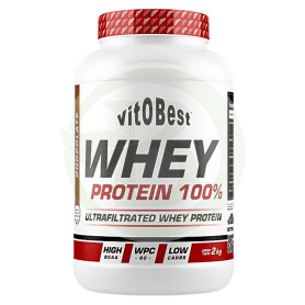 Whey Protein 100% Sabor Chocolate 2Kg Vit.o.best
