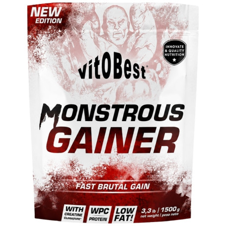 Monster Gainer 2200 1,5Kg. Chocolate Vit.O.Best