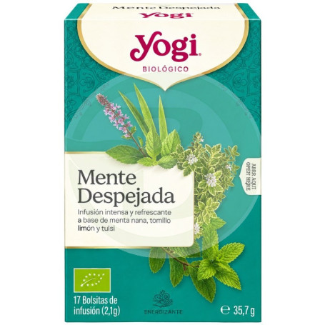 Mente Despejada 17 Filtros Yogi Tea