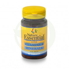 Vitaminas e Minerais 60 Comprimidos Nature Essential